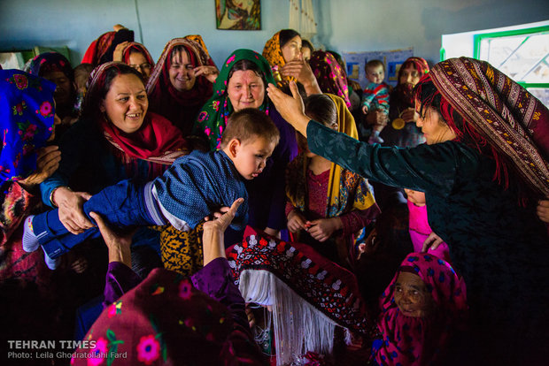 Vibrant wedding ceremonies in Turkmen Sahra