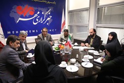 وزیر بهداشت از خبرگزاری مهر بازدید کرد