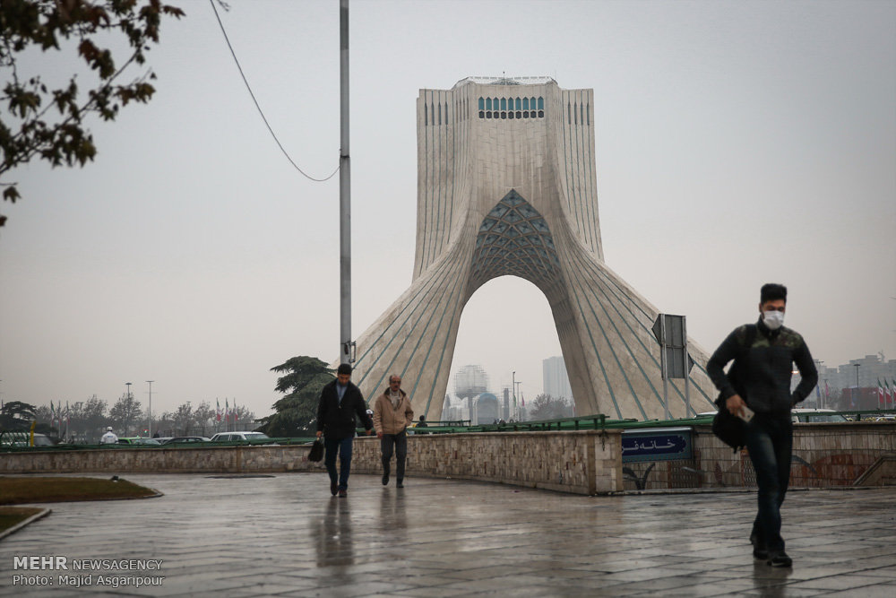 باد به کمک تهرانی ها آمد/ کیفیت قابل قبول هوای تهران