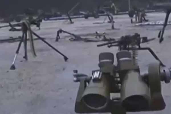 فیلم/ کشف مقادیر زیادی سلاح متعلق به تروریستها در حلب