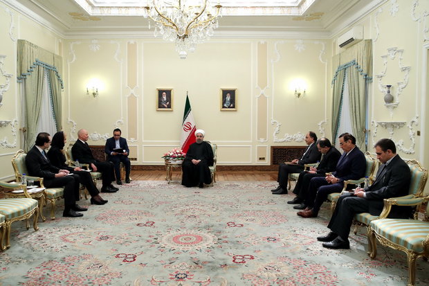 روحانی:سطح همکاری های ایران و آلمان بعد از برجام رو به افزایش است