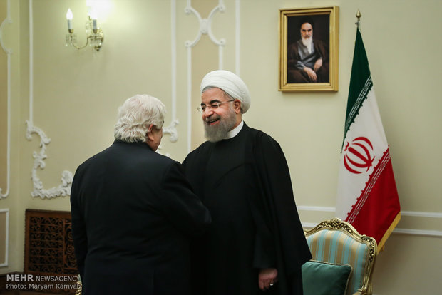 Rouhani meets with Syrian FM