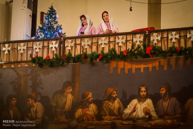 New Year celebration in Sarkis Cathedral