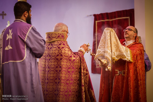 New Year celebration in Sarkis Cathedral