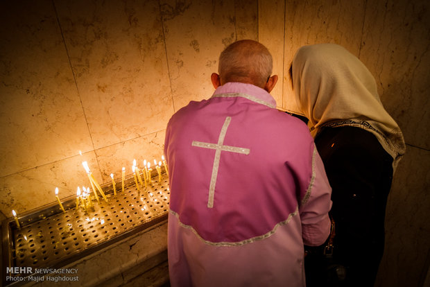 New Year celebration in Sarkis Cathedral