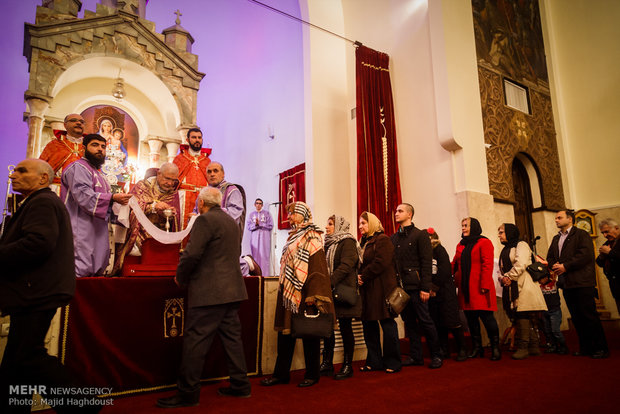 New Year celebration in Sarkis Cathedral