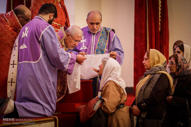 New Year celebration in Sarkis Cathedral