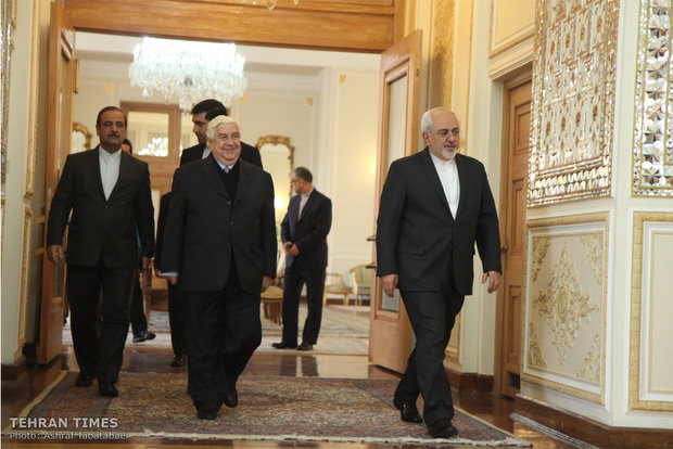 FMs of Iran, Syria meet in Tehran