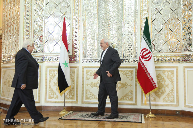 FMs of Iran, Syria meet in Tehran