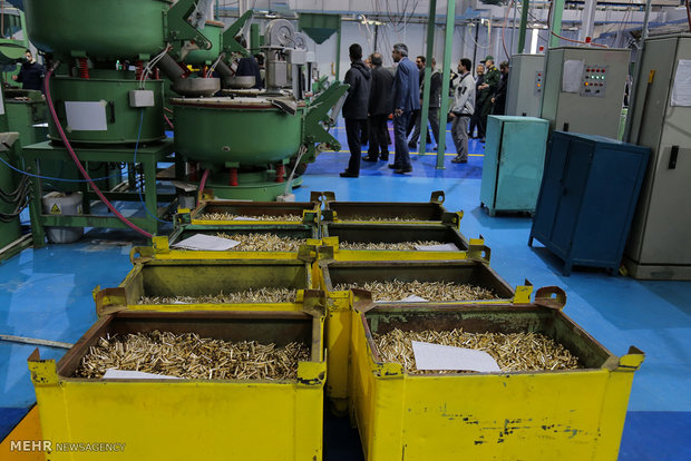 Iran launches small caliber ammunition production line