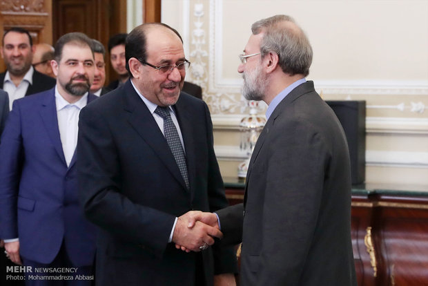 Larijani meets with Iraqi VP