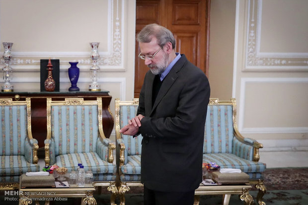 Larijani meets with Iraqi VP