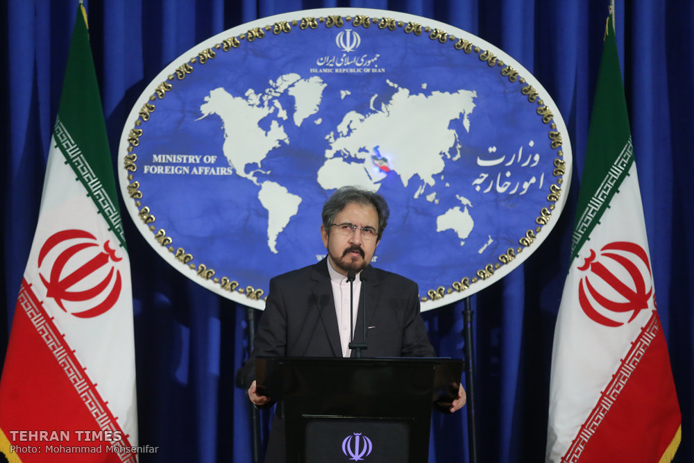Iran's Foreign Ministry spokesman Bahram Qassemi