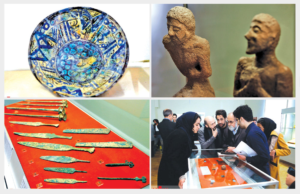 Tehran museum puts on show newly recuperated relics