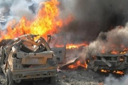 انفجار یک خودروی بمب‌گذاری‌شده در شهر «عفرین» سوریه