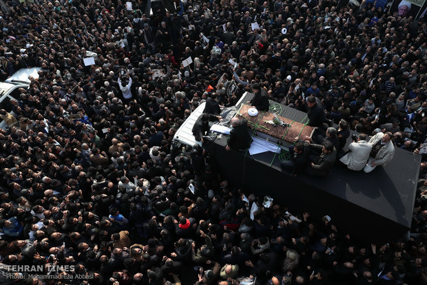 Iran holds funeral ceremony for Rafsanjani   