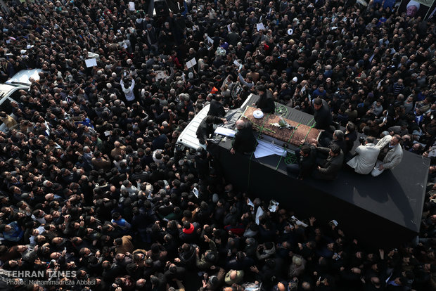 Iran holds funeral ceremony for Rafsanjani