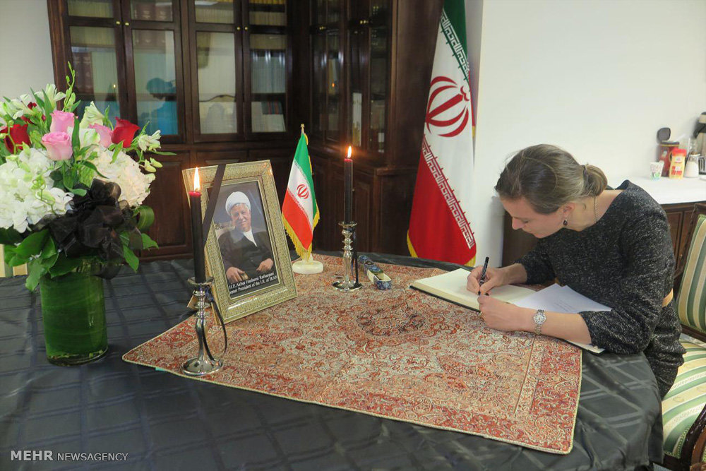 Iran’s UN mission opens condolences book for late Ayatollah