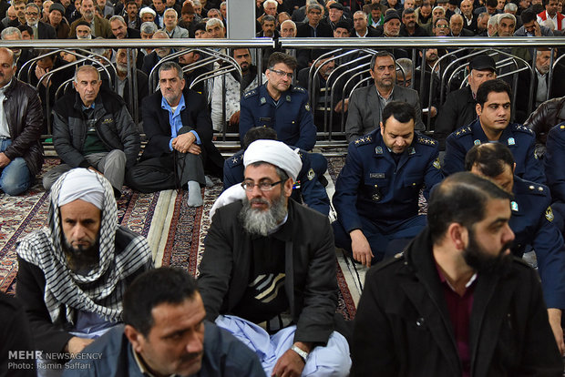 Tribute ceremony for Ayat. Hashemi in Mashhad   