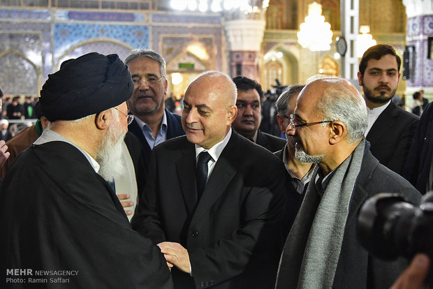 Tribute ceremony for Ayat. Hashemi in Mashhad   