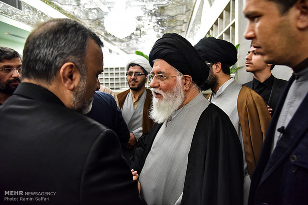 Tribute ceremony for Ayat. Hashemi in Mashhad   