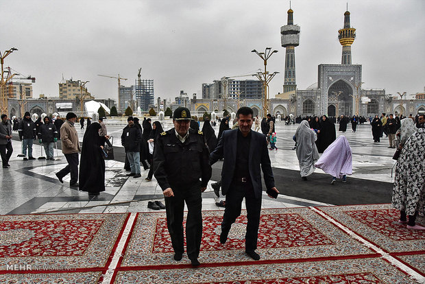 Tribute ceremony for Ayat. Hashemi in Mashhad   