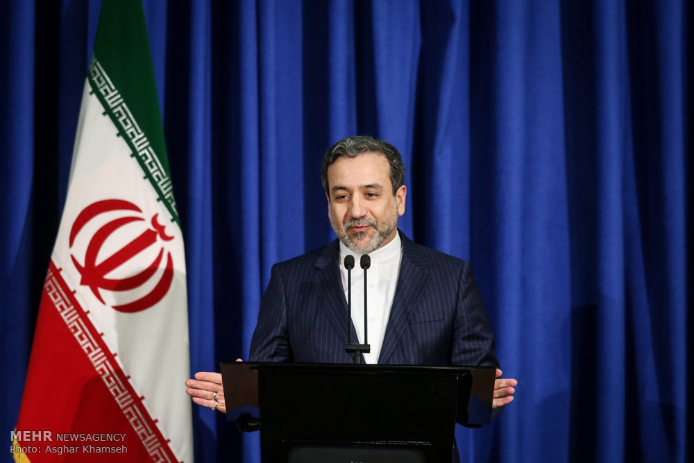 Araghchi presser in 1st anniversary of JCPOA implementation