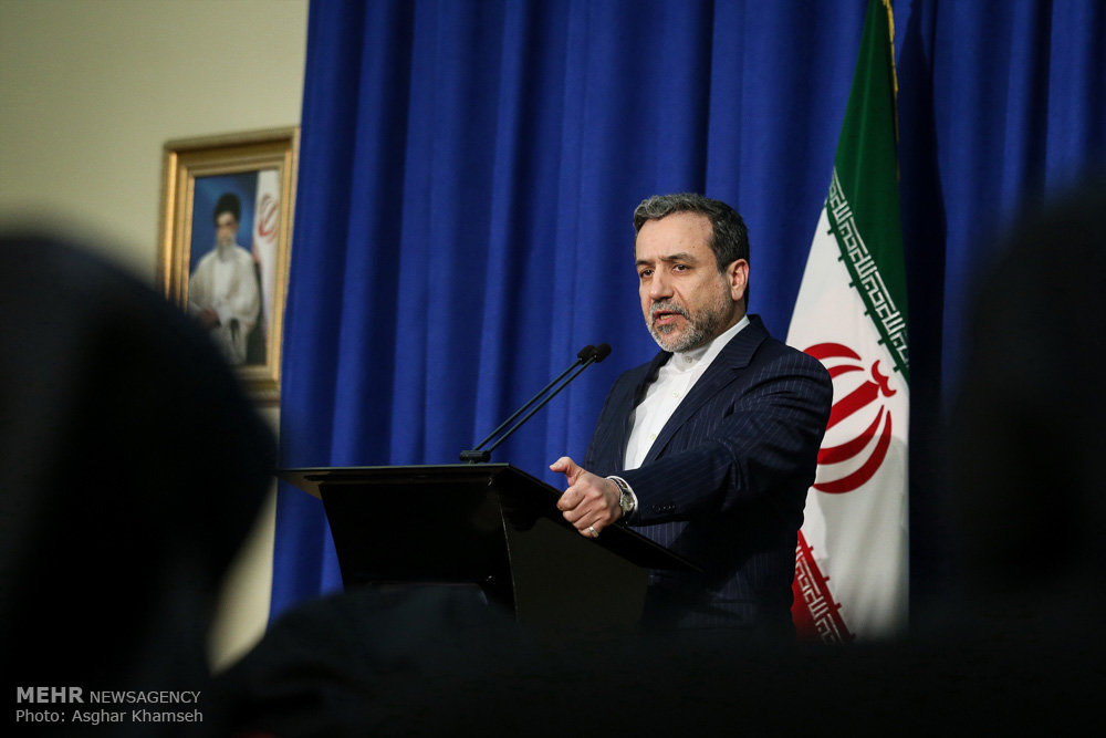 Araghchi presser in 1st anniversary of JCPOA implementation