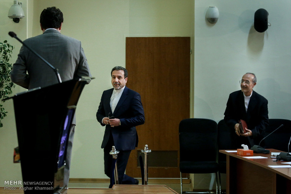 Araghchi presser in 1st anniversary of JCPOA implementation