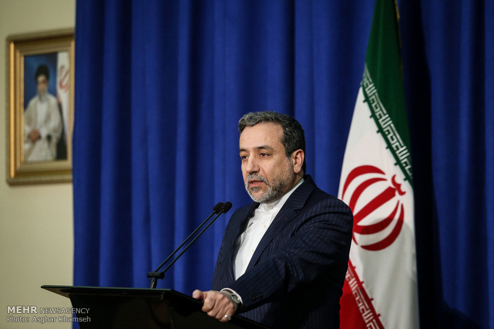 Araghchi presser in 1st anniversary of JCPOA implementation