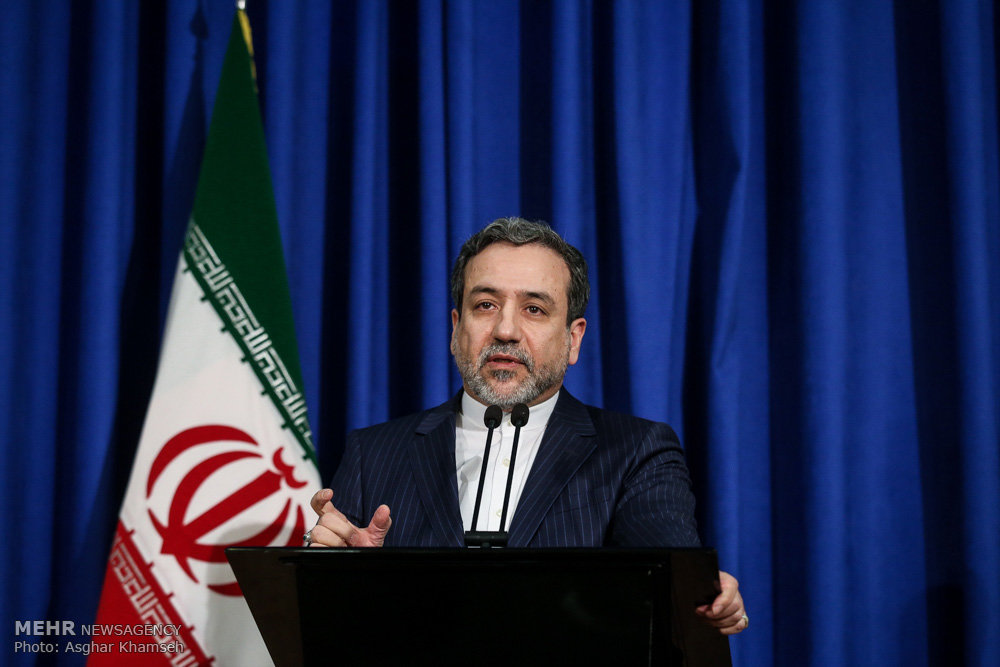 Araghchi presser in 1st anniversary of JCPOA implementation