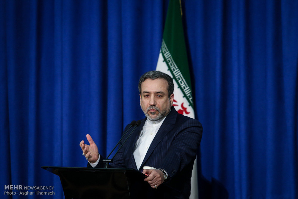 Araghchi presser in 1st anniversary of JCPOA implementation