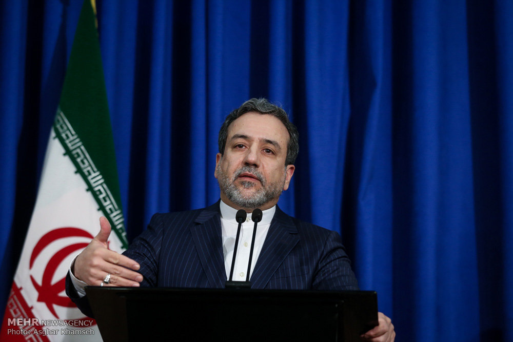 Araghchi presser in 1st anniversary of JCPOA implementation