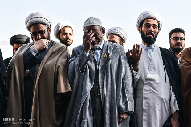 اقامه نماز طلب باران در شیراز