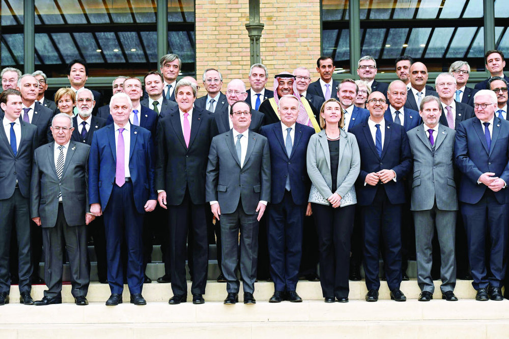 Paris conference for middle east peace