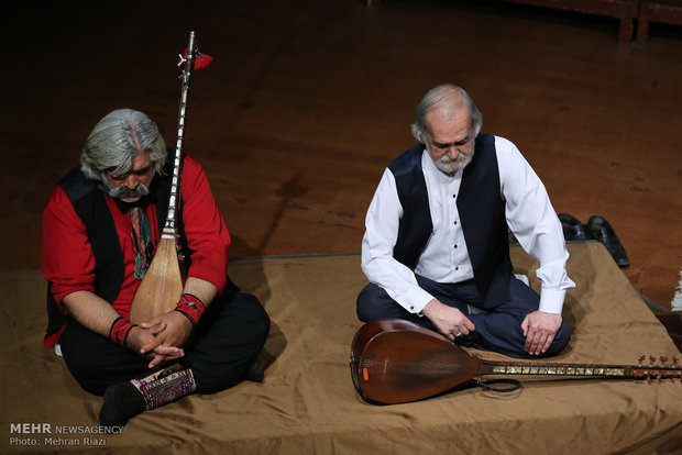 Folklore music at Fajr music festival