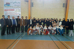 مسابقات بدمینتون دانش آموزی شهرستان تاکستان برگزار شد