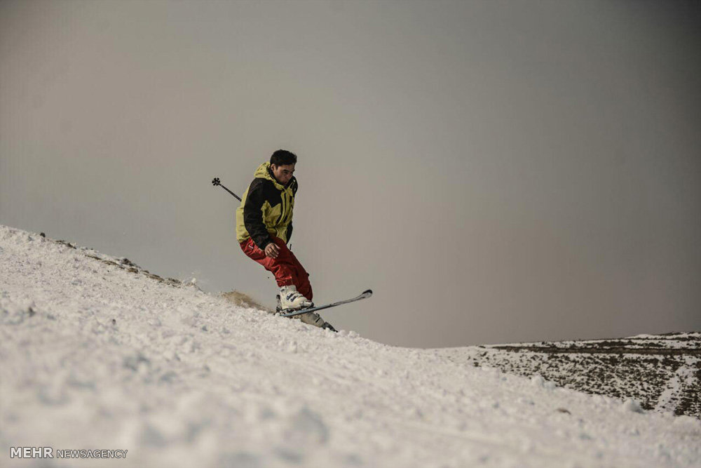 اسکی در بامیان افغانستان