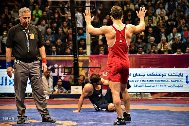 Iran wrestling teams win Takhti Cup