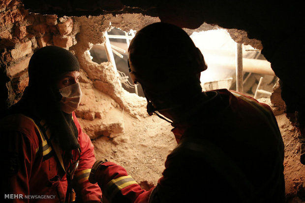 Rubble clearing continues on Plasco site