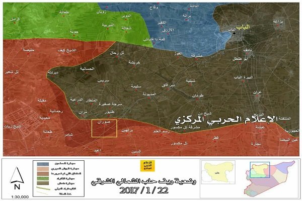 الجيش السوري يواصل تقدمه في ريف حلب ووادي بردى 