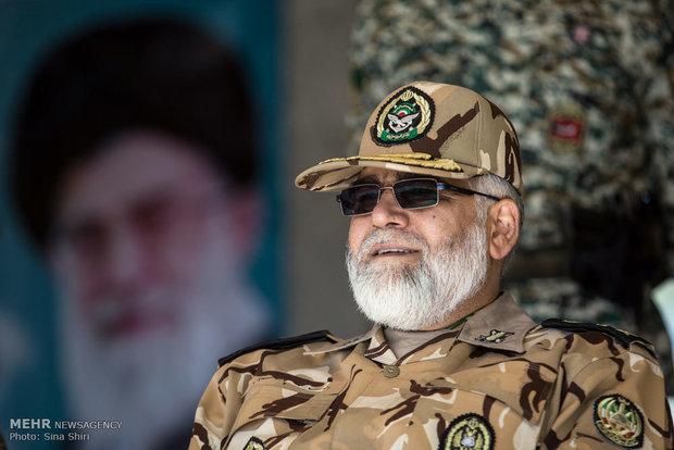 العميد بوردستان ل"مهر": الغطرسة العالمية لا تجرؤ على القيام بعمل عسكري ضد إيران