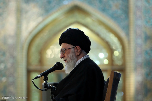 قائد الثورة الاسلامية يلقي كلمة غداً  في مرقد الامام الرضا (ع)