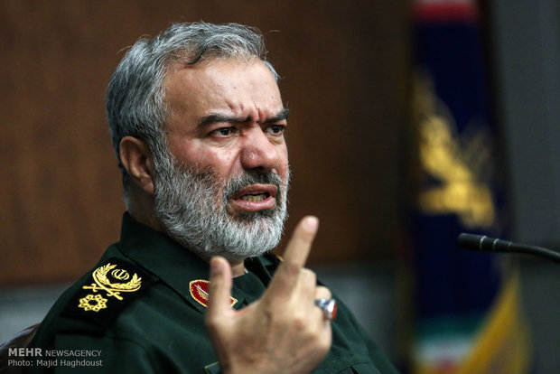 الأدميرال فدوي: أمريكا ليست قادرة على مواجهة إيران