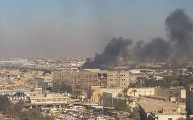 Massive explosion heard in eastern Baghdad