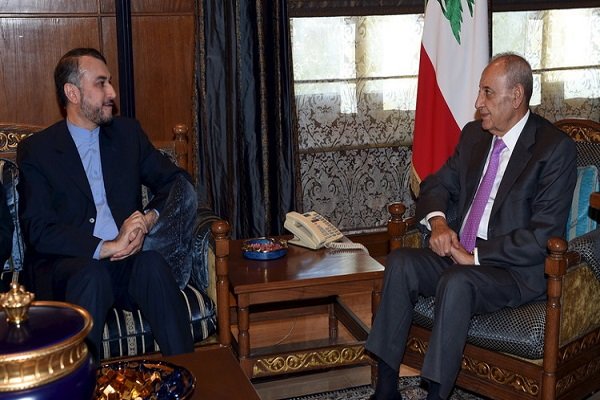 امیرعبداللهیان با رییس پارلمان لبنان دیدار کرد