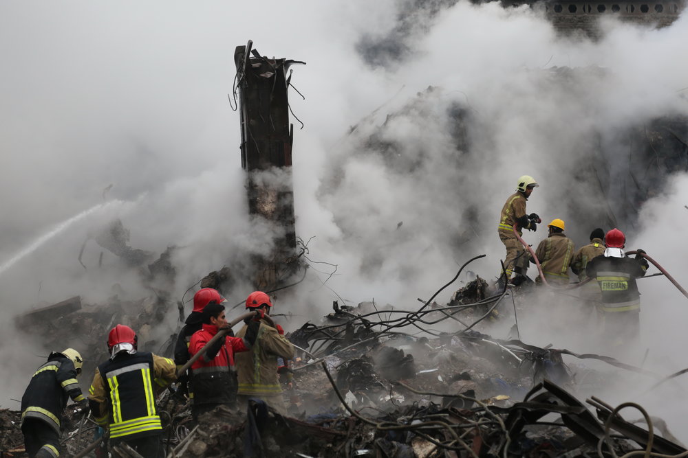 Plasco building rescue operation
