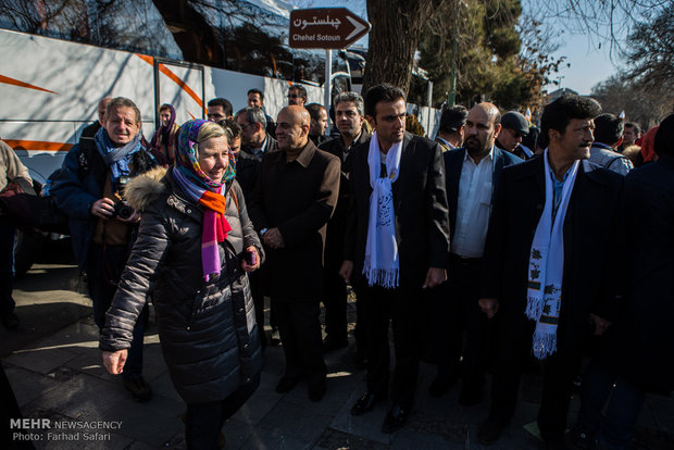 World’s tour-leaders visit Qazvin’s historic venues