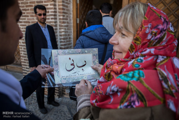 World’s tour-leaders visit Qazvin’s historic venues