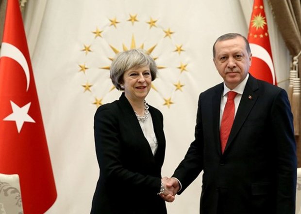 Erdoğan ve Theresa May görüştü